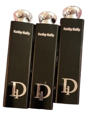 Kathy Kelly Aura Color-Changing Lip Balm - Pink Glow BRAND NEW Set Of 3